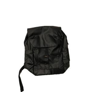 Faux Leather Top Loading Computer Backpack